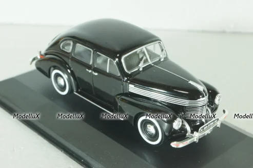 Opel Kapitan P2,6, black 1938, 179639, WhiteBox 1:43