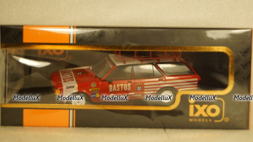 Ford Granada MK II Turnier, Bastos racing team, Bastos Assistance with Roof rack, RAC327X, IXO 1:43