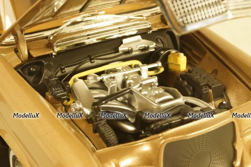 Mercedes 250 SE Coupe 1969 Gold, 183759, Norev 1:18