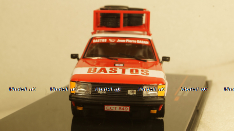 Ford Granada MK II Turnier, Bastos racing team, Bastos Assistance with Roof rack, RAC327X, IXO 1:43