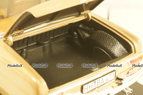 Mercedes 250 SE Coupe 1969 Gold, 183759, Norev 1:18