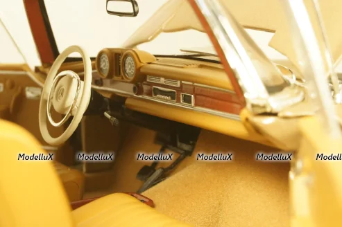 Mercedes 250 SE Coupe 1969 Gold, 183759, Norev 1:18