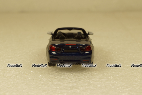 BMW M4 Cabrio 2015 blue, 870027232,  Minichamps 1:87