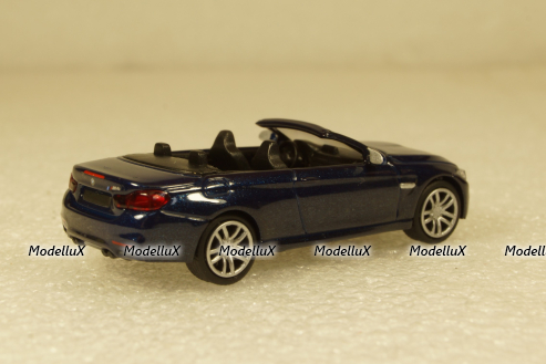 BMW M4 Cabrio 2015 blue, 870027232,  Minichamps 1:87