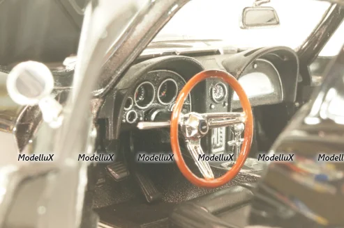 Chevrolet Corvette (C2) 1965, black, 31640, Maisto 1:18