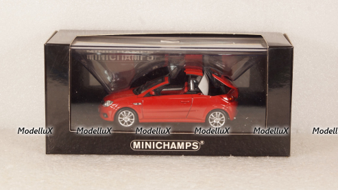 Opel Tigra Twin Top red, 400043131, Minichamps 1:43