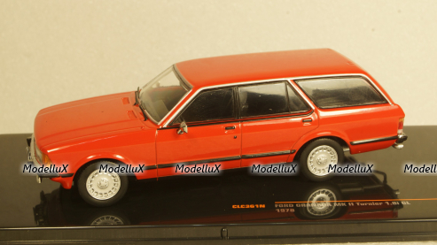 Ford Granada MK II Turnier 1.8i GL 1978 red, CLC361N, IXO 1:43