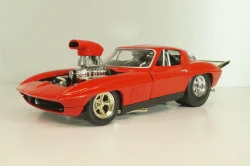 Chevrolet Corvette Pro Street (C2) 1966, red, 29226, Hot Wheels 1:18