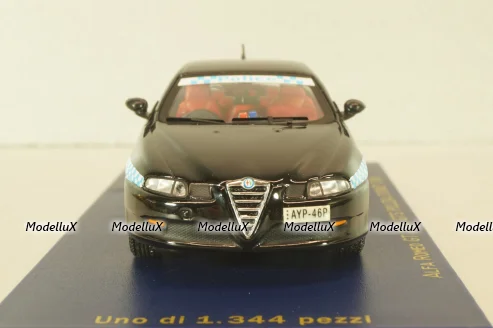 Alfa Romeo GT 2000 GTS Police Sydney 2006, black, 7074, M4 1:43
