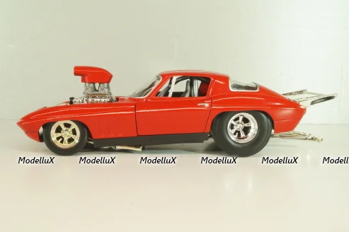Chevrolet Corvette Pro Street (C2) 1966, red, 29226, Hot Wheels 1:18