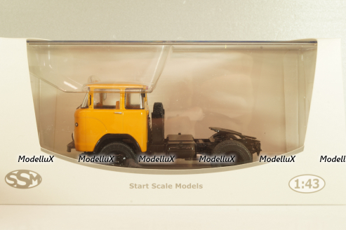 Каз-608 тягач 1958, оранжевый, SSM1290, SSM 1:43