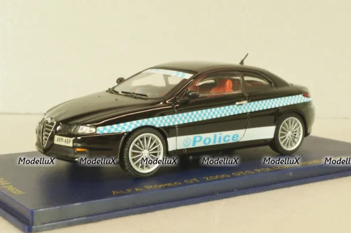 Alfa Romeo GT 2000 GTS Police Sydney 2006, black, 7074, M4 1:43