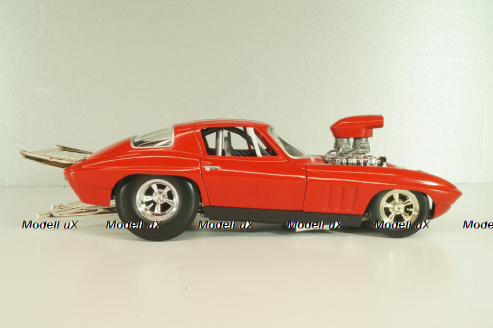 Chevrolet Corvette Pro Street (C2) 1966, red, 29226, Hot Wheels 1:18