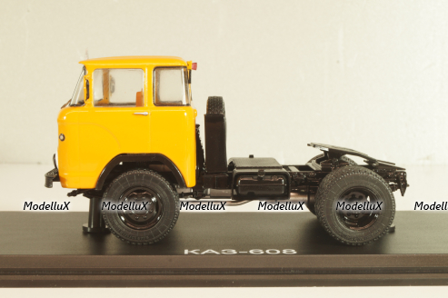 Каз-608 тягач 1958, оранжевый, SSM1290, SSM 1:43