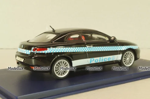 Alfa Romeo GT 2000 GTS Police Sydney 2006, black, 7074, M4 1:43