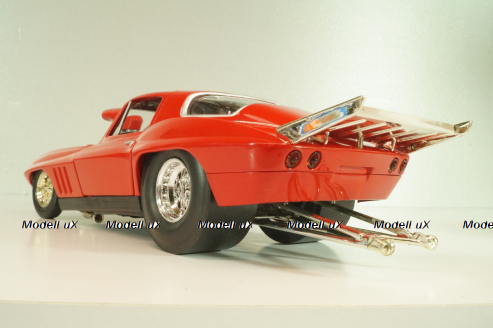 Chevrolet Corvette Pro Street (C2) 1966, red, 29226, Hot Wheels 1:18