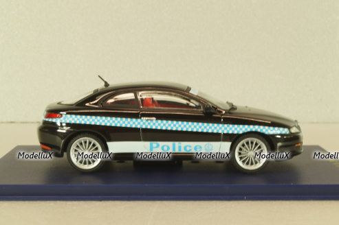 Alfa Romeo GT 2000 GTS Police Sydney 2006, black, 7074, M4 1:43