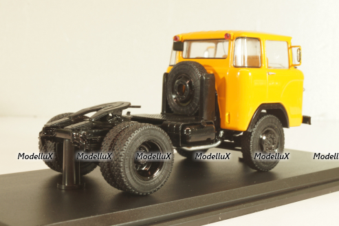 Каз-608 тягач 1958, оранжевый, SSM1290, SSM 1:43