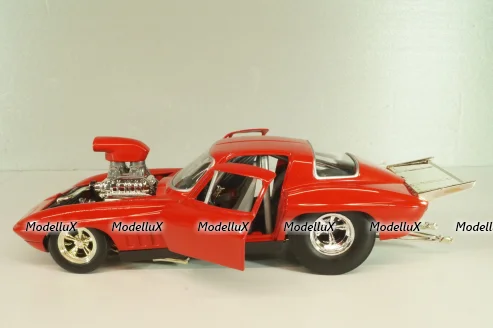 Chevrolet Corvette Pro Street (C2) 1966, red, 29226, Hot Wheels 1:18