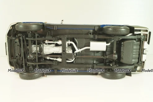 Toyota Land Cruiser 76 2017, blue, ALM870101, Almost Real 1:18