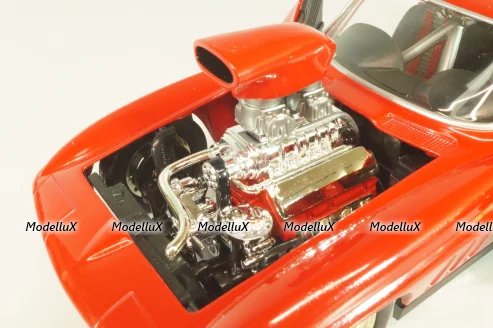 Chevrolet Corvette Pro Street (C2) 1966, red, 29226, Hot Wheels 1:18