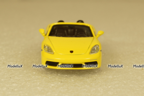 Porsche 718 Boxster 2016 Yellow, 870065132, Minichamps 1:87