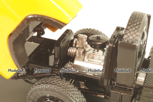 Каз-608 тягач 1958, оранжевый, SSM1290, SSM 1:43