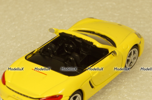 Porsche 718 Boxster 2016 Yellow, 870065132, Minichamps 1:87