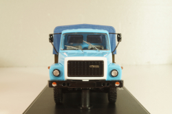 Газ-33073, голубой/хаки, SSM1152, SSM 1:43 ( С доработками)
