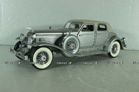 Duesenberg SJ Twenty Grand 1933, silver, Franklin Mint 1:24