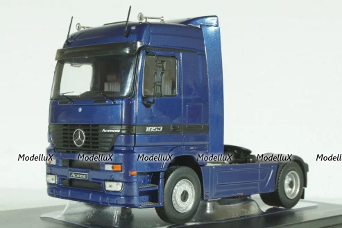 Mercedes Actros MP1 1995 blue, TR121, IXO 1:43