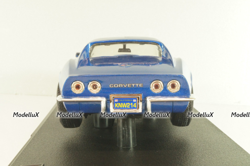 Chevrolet Corvette Stingray 427 (C3) 1969, blue, 54574, Hot Wheels 1:18