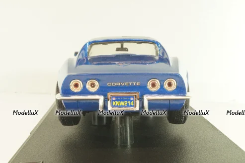 Chevrolet Corvette Stingray 427 (C3) 1969, blue, 54574, Hot Wheels 1:18