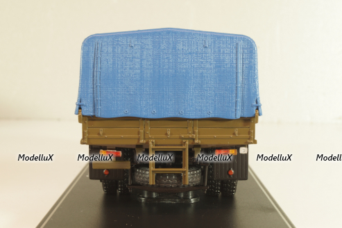 Газ-33073, голубой/хаки, SSM1152, SSM 1:43 ( С доработками)
