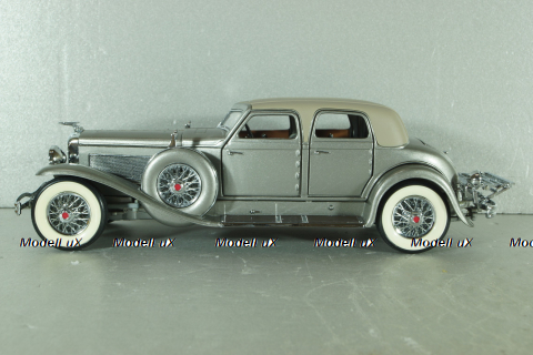Duesenberg SJ Twenty Grand 1933, silver, Franklin Mint 1:24