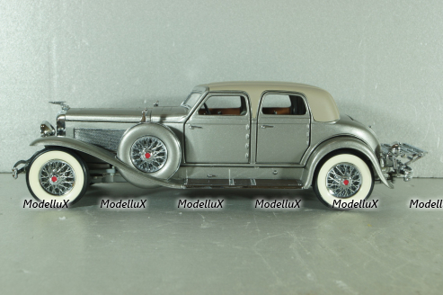 Duesenberg SJ Twenty Grand 1933, silver, Franklin Mint 1:24