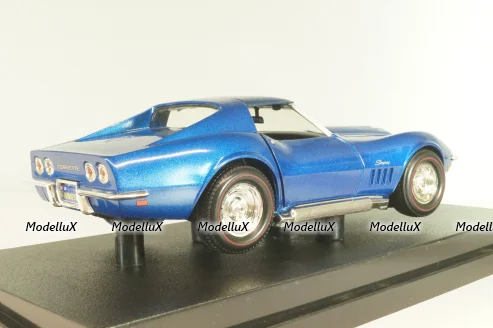 Chevrolet Corvette Stingray 427 (C3) 1969, blue, 54574, Hot Wheels 1:18