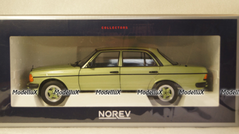 Mercedes 200 AMG W123 1984 green met., 183795, Norev 1:18