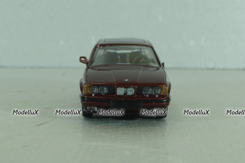 BMW 525i (E34) 1987, dark red, 1011, GAMA, 1:43