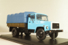 Газ-33073, голубой/хаки, SSM1152, SSM 1:43 ( С доработками)