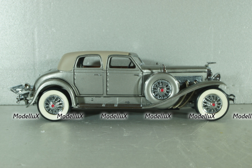 Duesenberg SJ Twenty Grand 1933, silver, Franklin Mint 1:24