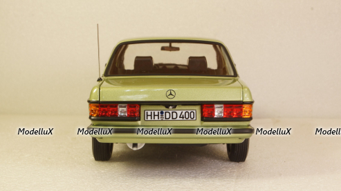 Mercedes 200 AMG W123 1984 green met., 183795, Norev 1:18