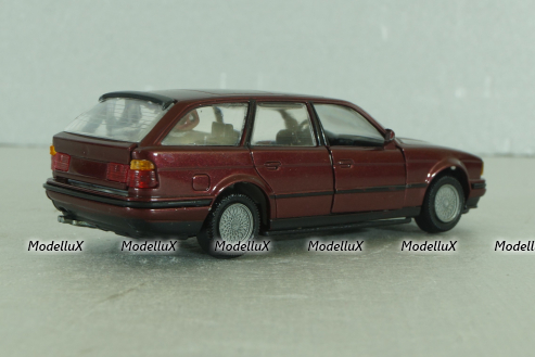 BMW 525i (E34) 1987, dark red, 1011, GAMA, 1:43
