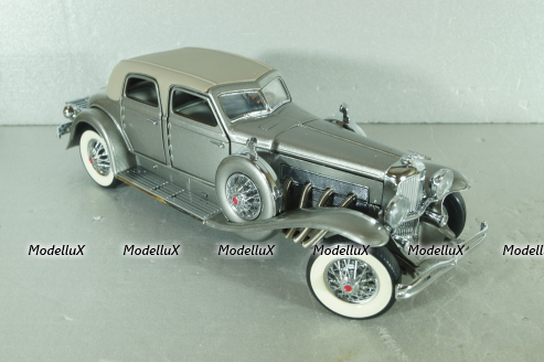 Duesenberg SJ Twenty Grand 1933, silver, Franklin Mint 1:24