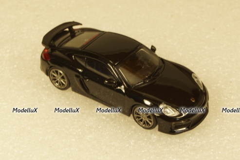 Porsche 981 Cayman Gt4 Black, 870066121, Minichamps 1:87