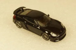 Porsche 981 Cayman Gt4 Black, 870066121, Minichamps 1:87