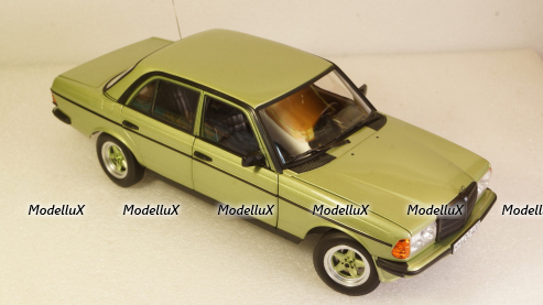 Mercedes 200 AMG W123 1984 green met., 183795, Norev 1:18