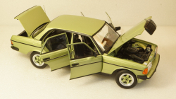 Mercedes 200 AMG W123 1984 green met., 183795, Norev 1:18