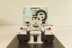 Skoda-706 RTTN tractor 1966, light blue/grey, SSM1306, SSM 1:43