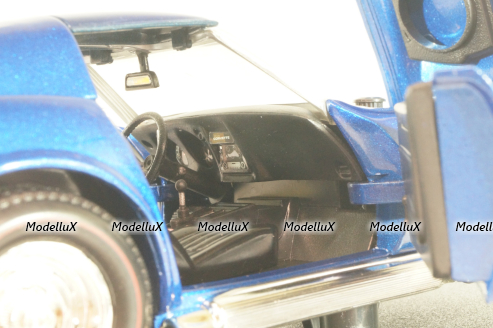 Chevrolet Corvette Stingray 427 (C3) 1969, blue, 54574, Hot Wheels 1:18